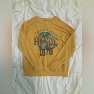 AC/DC 1979 World Tour Crewneck Sweatshirt